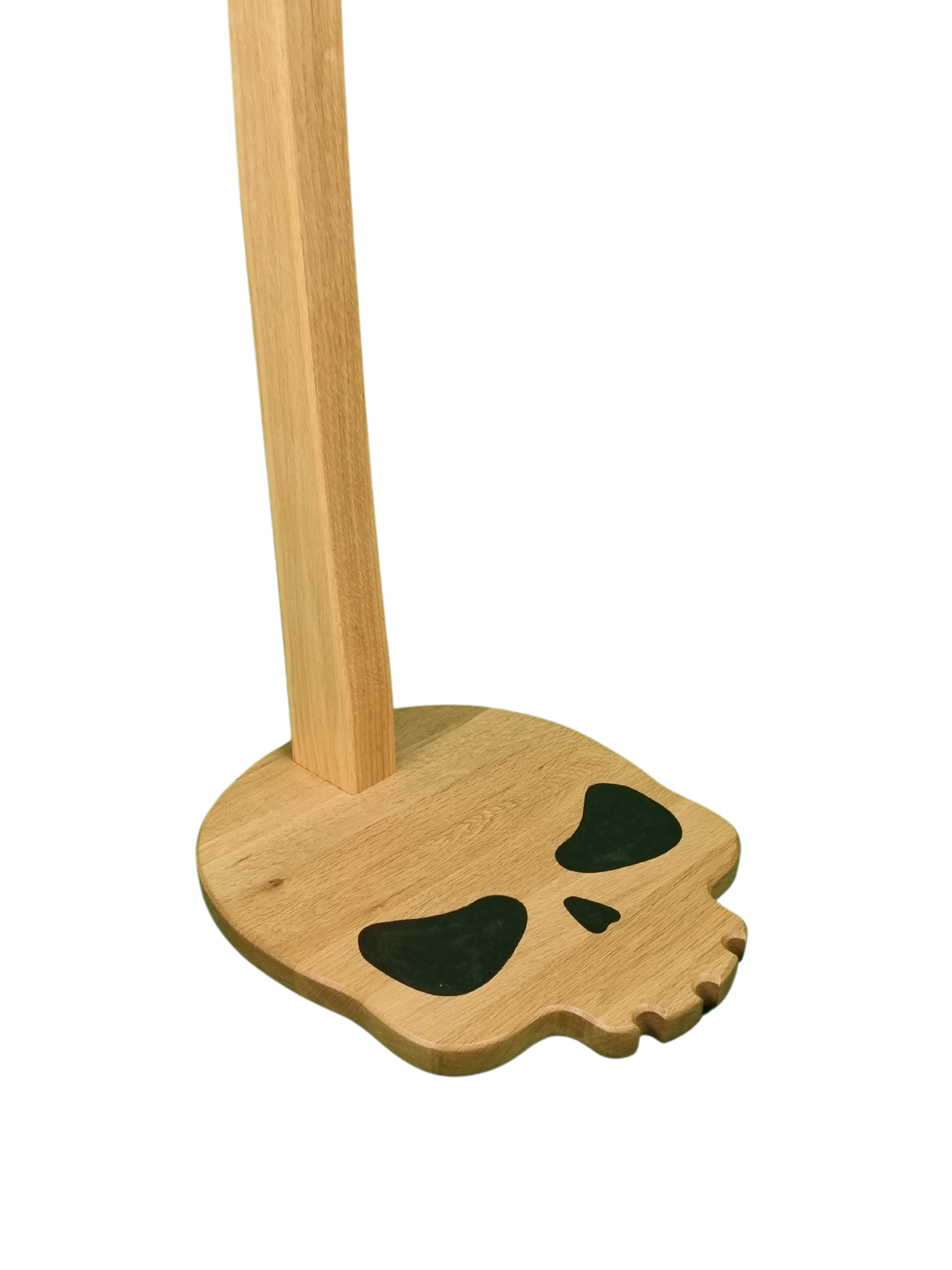 Riff Lord Skull Stand - Premium White Oak